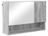 Bathroom Furniture Set 4 pcs Grey Sonoma 61 x 35 x 64 cm 3393009