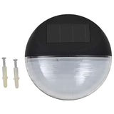 Solar Lamp Set of 24 Black Polypropylene Compact Solar Lamp 277139