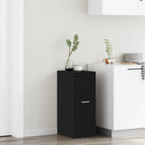 Apothecary Cabinet Black oak 30 x 41 x 77.5 cm Engineered wood 868992