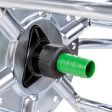 Hose Reel Cart for 80 m 3/4" Hose Steel 4005284