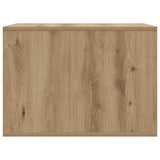 Cat Litter Box Enclosure Artisian Oak 47x59x42 cm Engineered Wood 857768