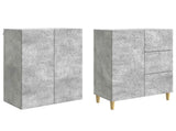 2 pcs Concrete Grey 3416739