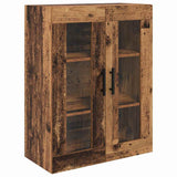 Highboard with Drawer 2 pcs Old Wood Engineered Wood 3415769