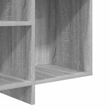 Sideboard Grey Sonoma 120x30x75 cm Engineered Wood 813066