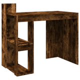 Office Desk Smoked Oak 103.5x56.5x94 cm Engineered Wood 847979