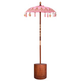 Balinese Parasol with Base 2 pcs Pink 3433034