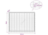 Gabion with 3.5 mm Wire and 5x2.5 cm Mesh 50x20x50 cm 3461635