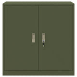 Storage Cabinet Olive Green 90 x 40 x 90 cm Steel 891644