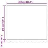 Replacement Fabric for Awning Multicolour Stripe 3x2.5 m 367734