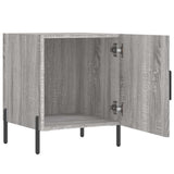 Bedside Cabinets 2 pcs Grey Sonoma 40x40x50 cm Engineered Wood 827593