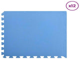 Pool Ground Mat 12 pcs Blue 4.32 EVA Foam 3433274