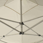 Professional Folding Party Tent with Walls Aluminium 2x2 m Cream 48930