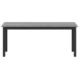 Bench Grey Sonoma 110 x 35 x 45 cm Engineered Wood 892599
