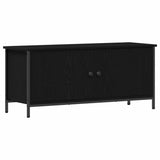 TV Cabinet Black Oak 100 x 35 x 45 cm Engineered Wood 873888