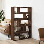 Bookcase Brown Oak 100x33x156.5 cm Engineered Wood 3309345