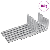 Hex Key 2118 pcs Silver 22 x 66 mm Steel 864864