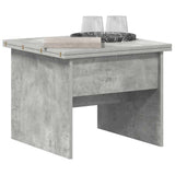 Coffee Table Concrete Grey 55 x 54.5 x 45 cm Engineered wood 887412