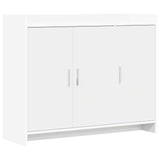 Sideboard White 98.5 x 33 x 80 cm Engineered Wood 8011123