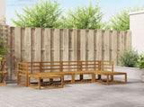 Outdoor Sofa Set 6 pcs Natural Solid Acacia Wood 3366762