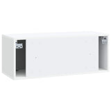 Wall-Mounted TV Cabinet White 78.5 x 31 x 30 cm Engineered Wood 899055