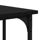 Desk Black Oak 139 x 139 x 75 cm Engineered Wood 882867