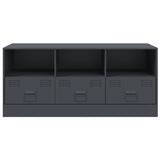 TV Cabinet Anthracite 99x39x44 cm Steel 841735