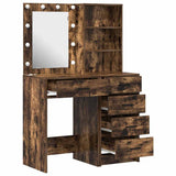 Dressing Table 2 pcs Brown 50 x 41 x 135 cm Engineered wood 3334204