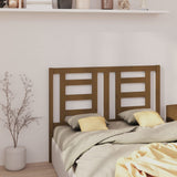 Bed Headboard Honey Brown 141x4x100 cm Solid Wood Pine 818818