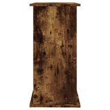 Aquarium Stand Smoked Oak 81x36x73 cm Engineered Wood 833628