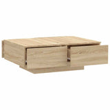 Coffee Table Sonoma Oak 90x60x31 cm Engineered Wood 804178
