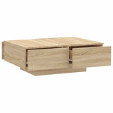 Coffee Table Sonoma Oak 90x60x31 cm Engineered Wood 804178