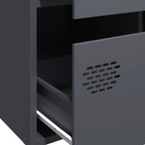 Highboard Anthracite 68x39x101.5 cm Steel 851222