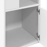 Bookcase White 40x36x189 cm Engineered Wood 848241