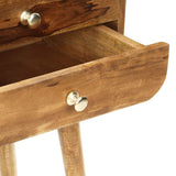 285851 Bedside Cabinet 43x30x58 cm Solid Mango Wood
