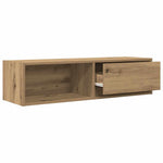 ZNTS TV Cabinet Artisan Oak 100x31x25.5 cm Engineered Wood 861488