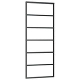 Sliding Door with Hardware Set 76x205 cm ESG Glass&Aluminium 3332827