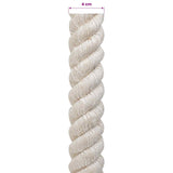 Jute Rope 40 White 100% Tossa jute 42011690