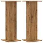 Plant Stands 2 pcs Artisian Oak 30x30x80 cm Engineered Wood 3307872