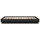 Bed Frame without Mattress Black 120x190 cm Small Double 3209885