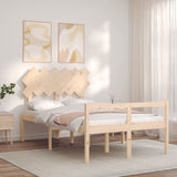 Senior Bed without Mattress Double Solid Wood 3195521