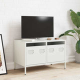 TV Cabinet White 68x39x43.5 cm Cold-rolled Steel 851237