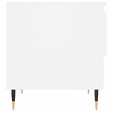 Coffee Tables 2 pcs White 50x46x50 cm Engineered Wood 830893