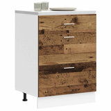 Kitchen Base Cabinet Lyon Old Wood Engineered Wood 854257