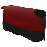 Horse Blanket Bordeaux and Black 115 cm Polyester 42013061