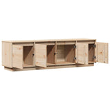TV Cabinet 156x37x45 cm Solid Wood Pine 814394