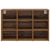 Shoe Cabinet Old Wood 77.5 x 30 x 51 cm Engineered Wood 875206