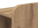Bed Frame with Storage Artisan Oak 80 x 200 cm Engineered Wood 3433912