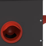 Chicken Feeder 2 pcs Black 41.5 x 20.5 x 33 cm 879987
