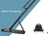 2.4-2.9m Adjustable Basketball Hoop and Stand with Weighted Base, Portable on Wheels, Black T3398P349117