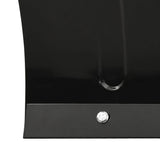 Snow Plough for Forklift 150x38 cm Black 153130